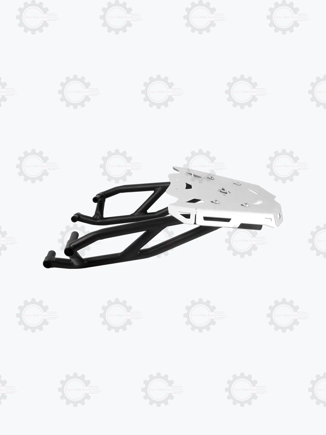 Silver & Black Gopher “Luggage Carrier Fit For TVS Apache RTR 310”