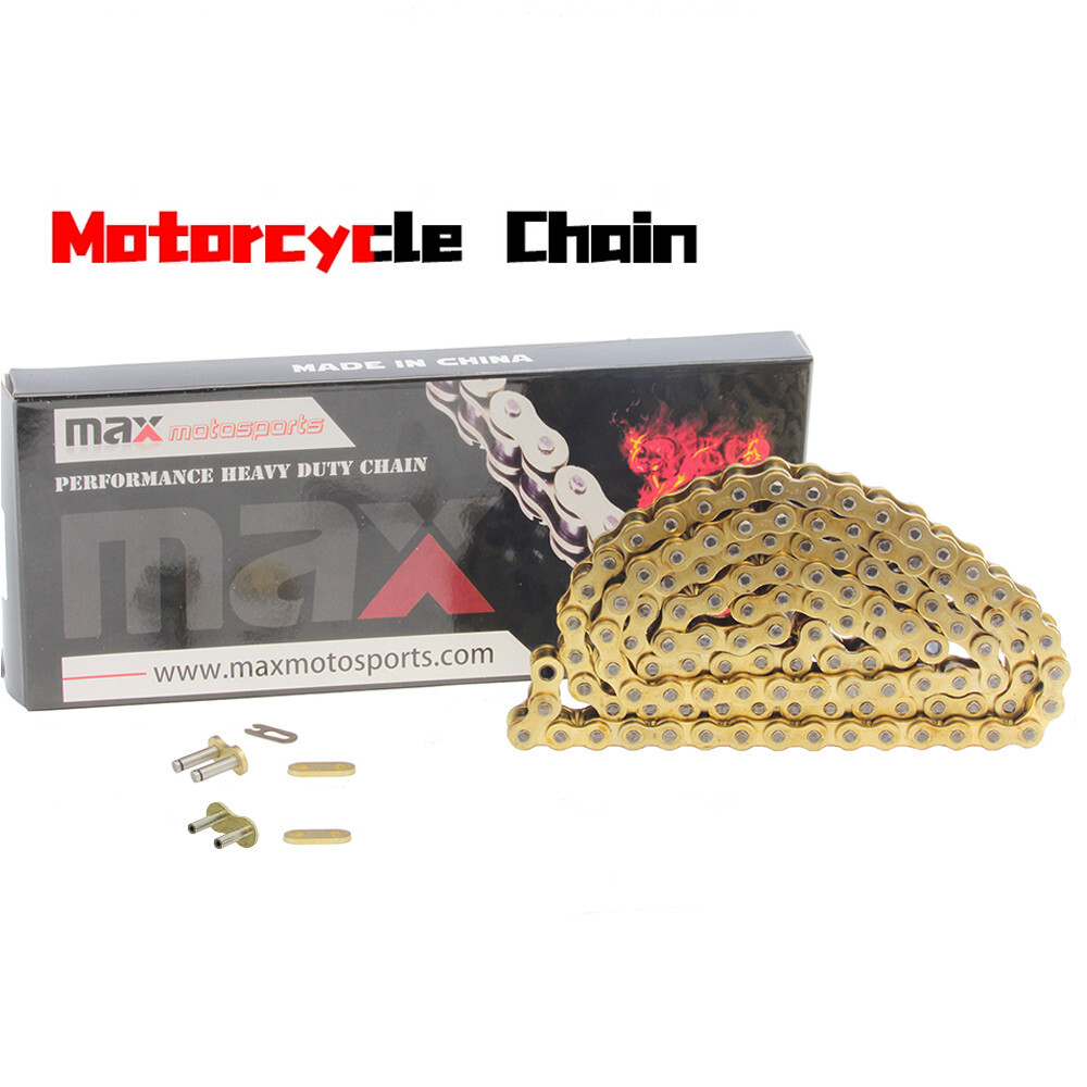 Gold 420 Drive Chain for Honda CRF150R CRF150Rb 2007-2018 with 2pc Master Link