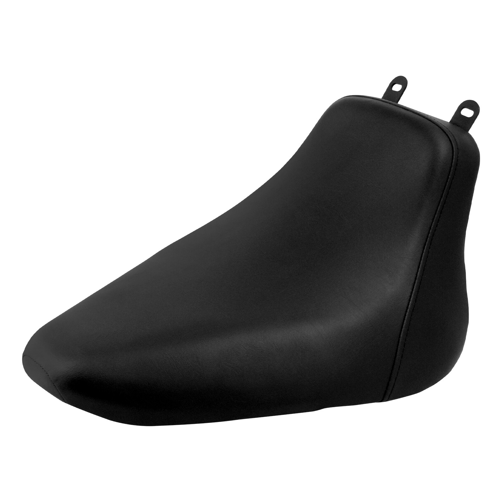 Black Driver Solo Seat For Harley Heritage Softail FLSTC Deluxe FLSTN 2006-2017
