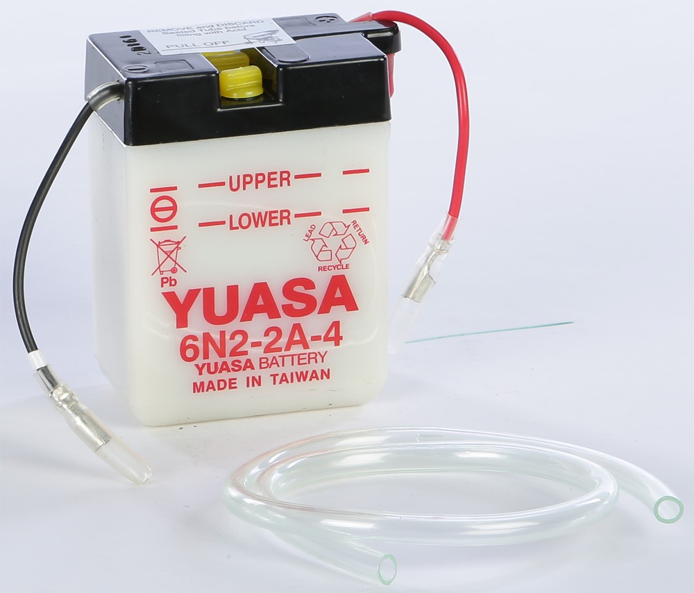 Yuasa 6N2-2A-4 Conventional 6V Battery YUAM2620B