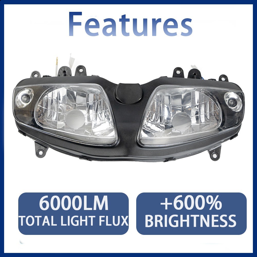 Fit for SUZUKI SV650S SV1000S 2003-2012 Motorcycle Headlight Assembly Headlamp