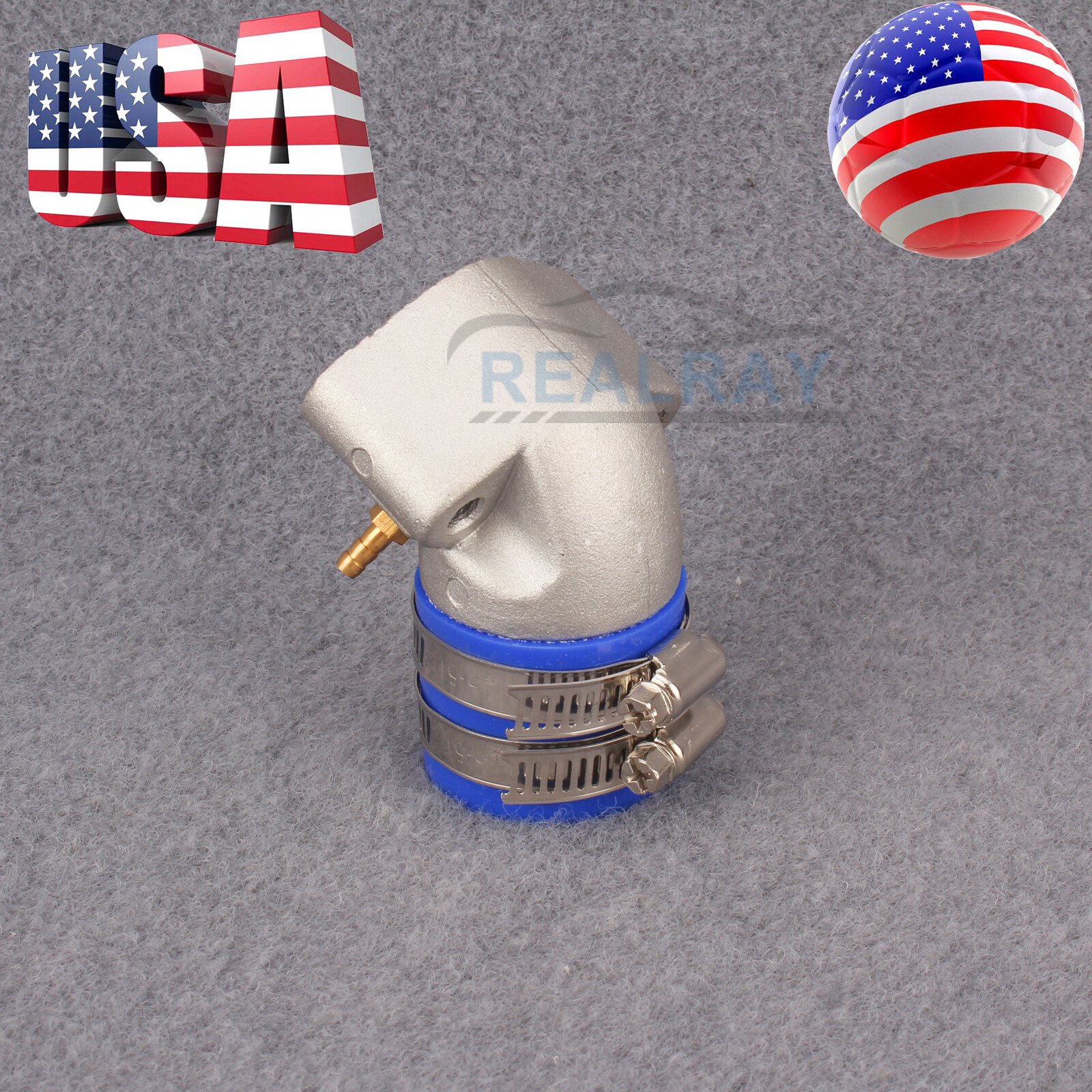 Aluminum Intake Manifold Boot ASSY for GY6 150cc-250cc Scooter ATV Go Kart 30mm