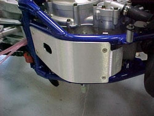 Works Connection Skid Plate Aluminum #10-216 Yamaha YZ125 1996-2004