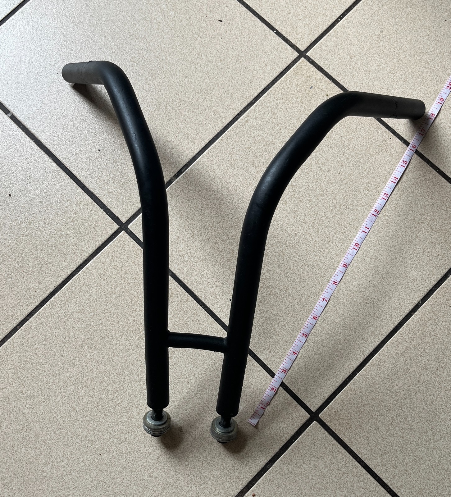Japanese Rabbit/Bunny Ear Motorcycle Handlebars – Stainless Steal – 1 Inch