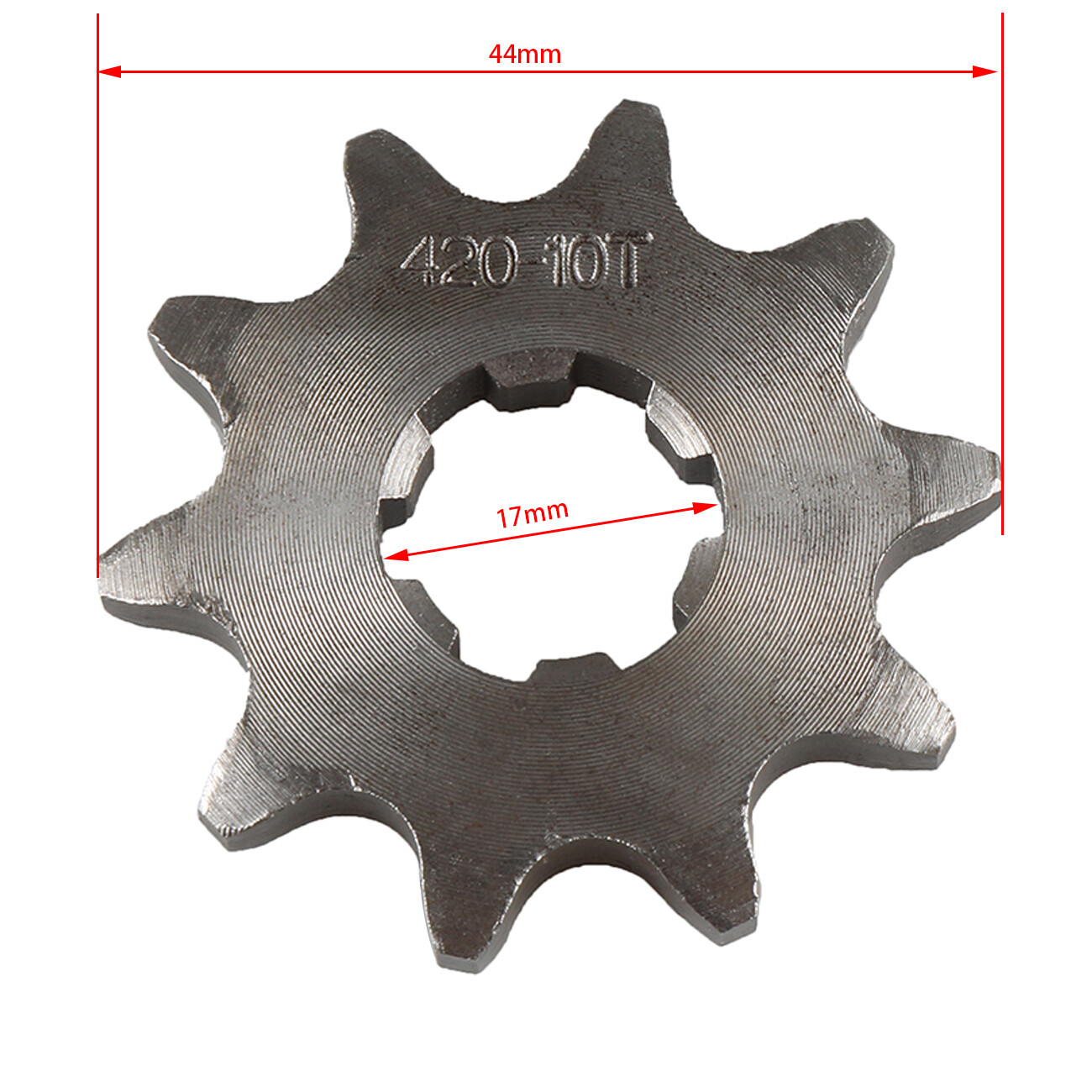 1* 420 10T Front Engine Sprocket For 125 140 150 160cc Lifan Loncin Dirt Bike