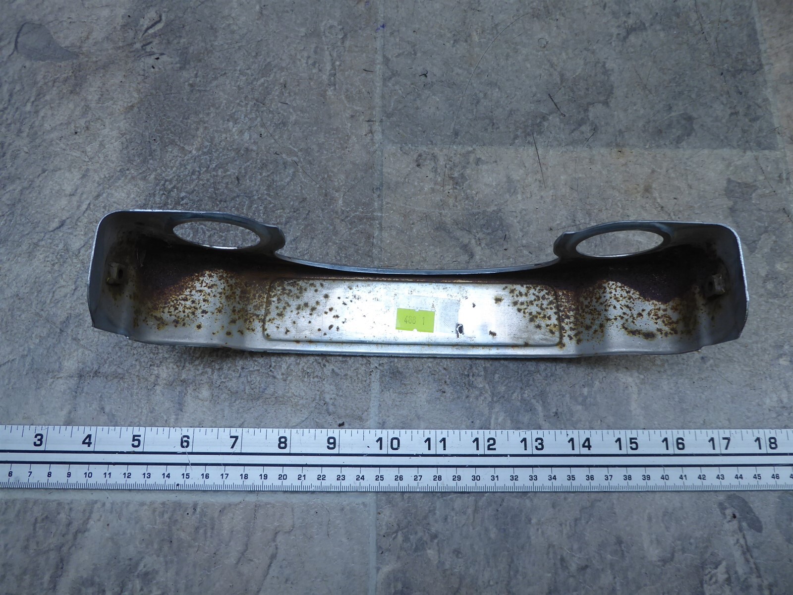1981 Suzuki GS1000 S488-1. chrome fork trim cover