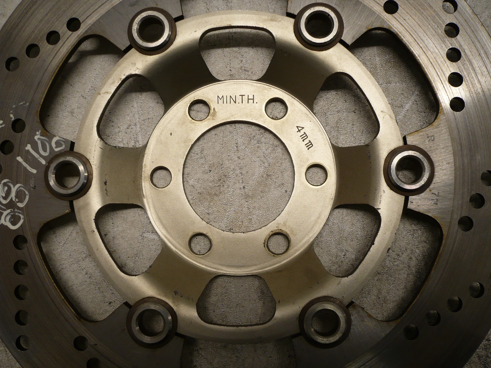 Suzuki 88 1988 GSXR1100 GSX R1100 Front brake rotor disc disk 4.8mm