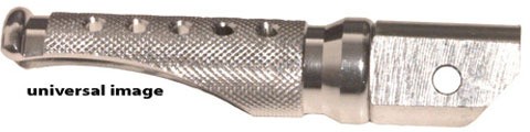 Emgo Slash-Cut Style Rider Footpegs Silver 6061-T6 Billet Aluminum 50-11371A