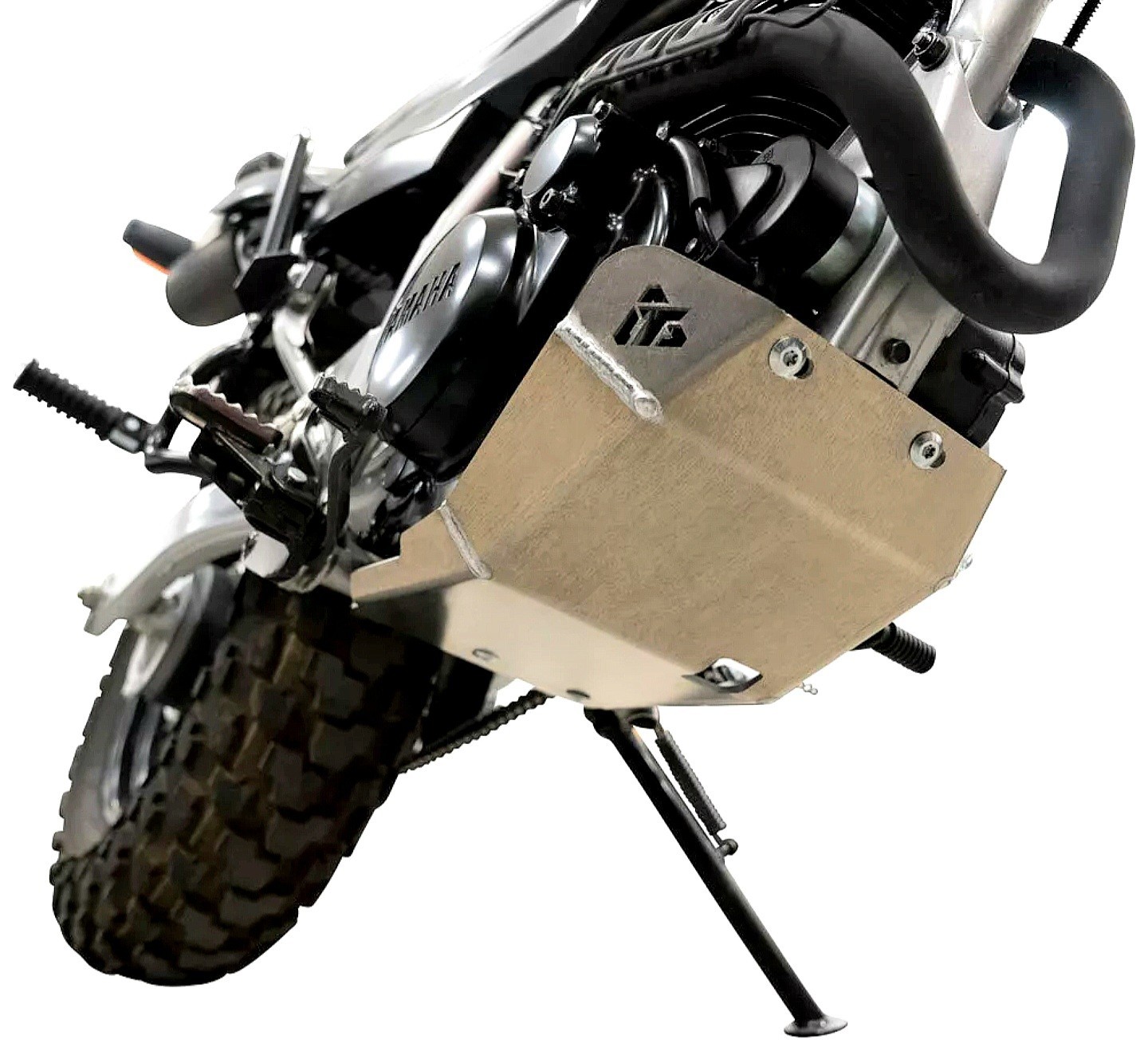 Tusk Aluminum Skid Plate For Yamaha TW200 1987-2025 With Hardware