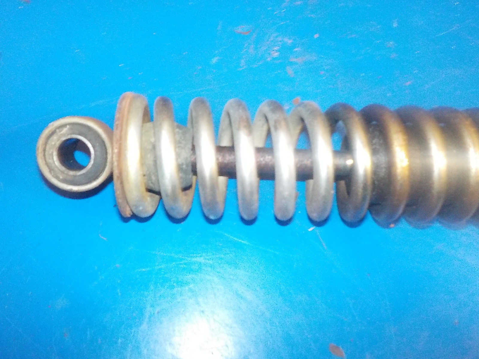 JAWA CZ 175 1970’S REAR SHOCK ,SOME RUST AS SEEN IN PICTURES USED