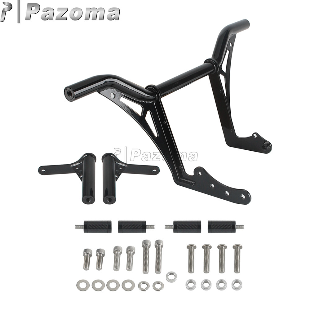 Engine Guard Crash Bar Rear Saddlebag Guard Frame Slider For Softail FXLRST 22+