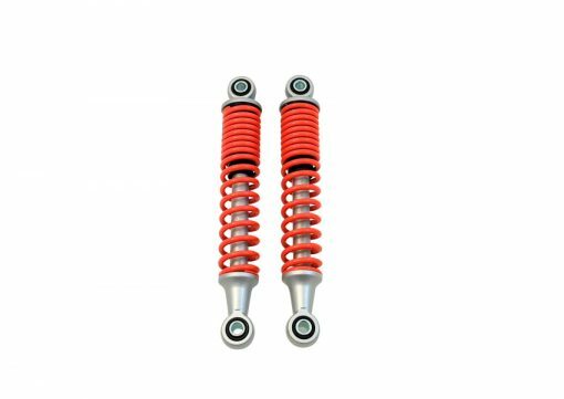 RED REAR SHOCK SET FOR 1972-1999 HONDA Z50’s TBW1330