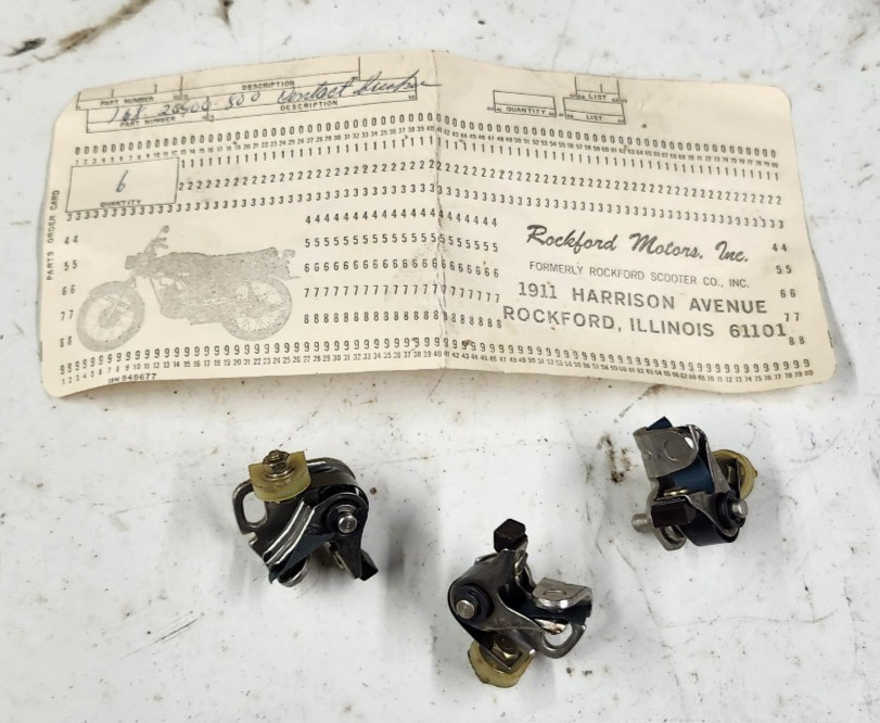 NOS Rockford Chibi Taka Tora Ignition Points 168-20900-800 Bridgestone