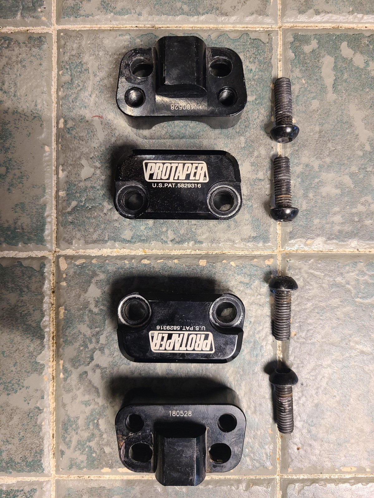 Protaper oversized handle bar mounts clamps