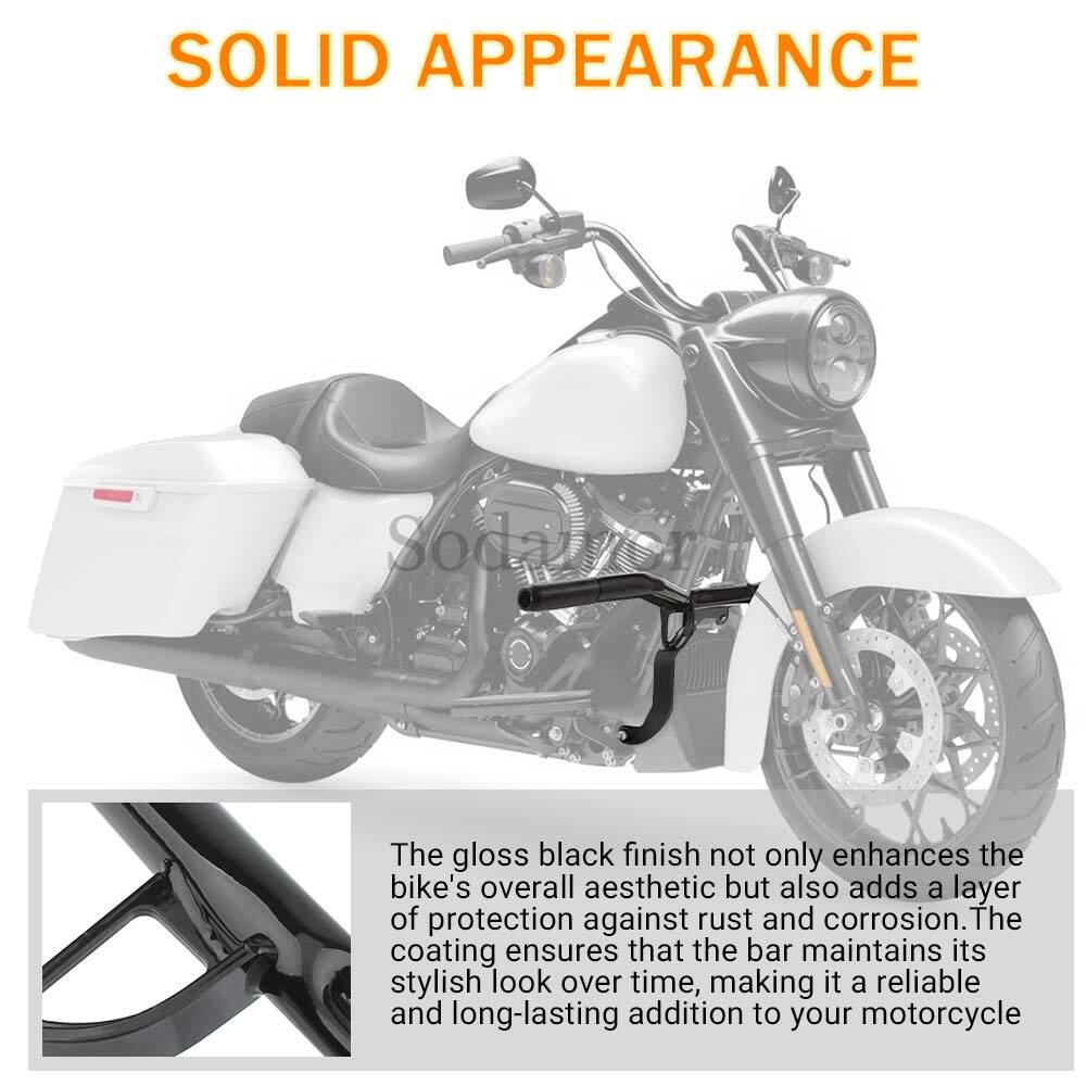 Rust Proof Engine Guard Highway Crash Bar For Harley Touring Road Street 2014-24