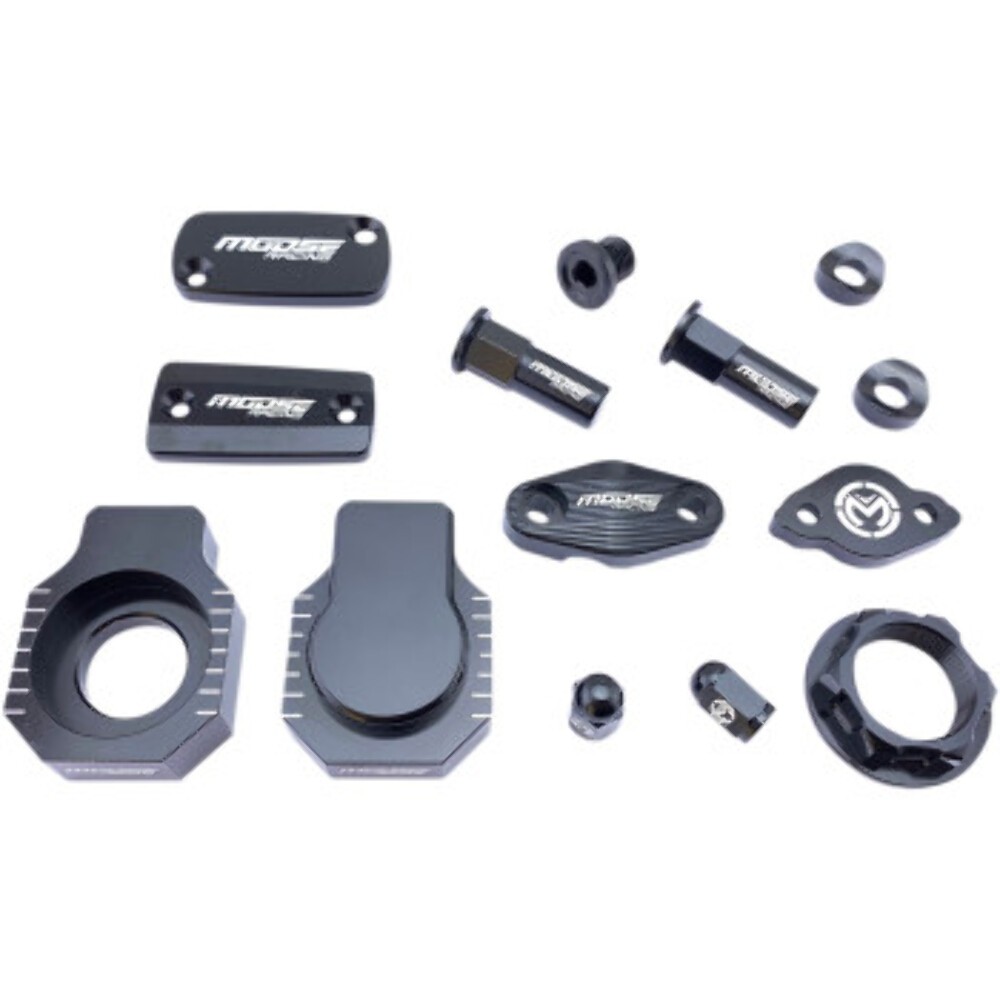 2018-2019 Gas Gas XC250 TXT300 EC300 XC300 Black Anodized Aluminum Bling Pack