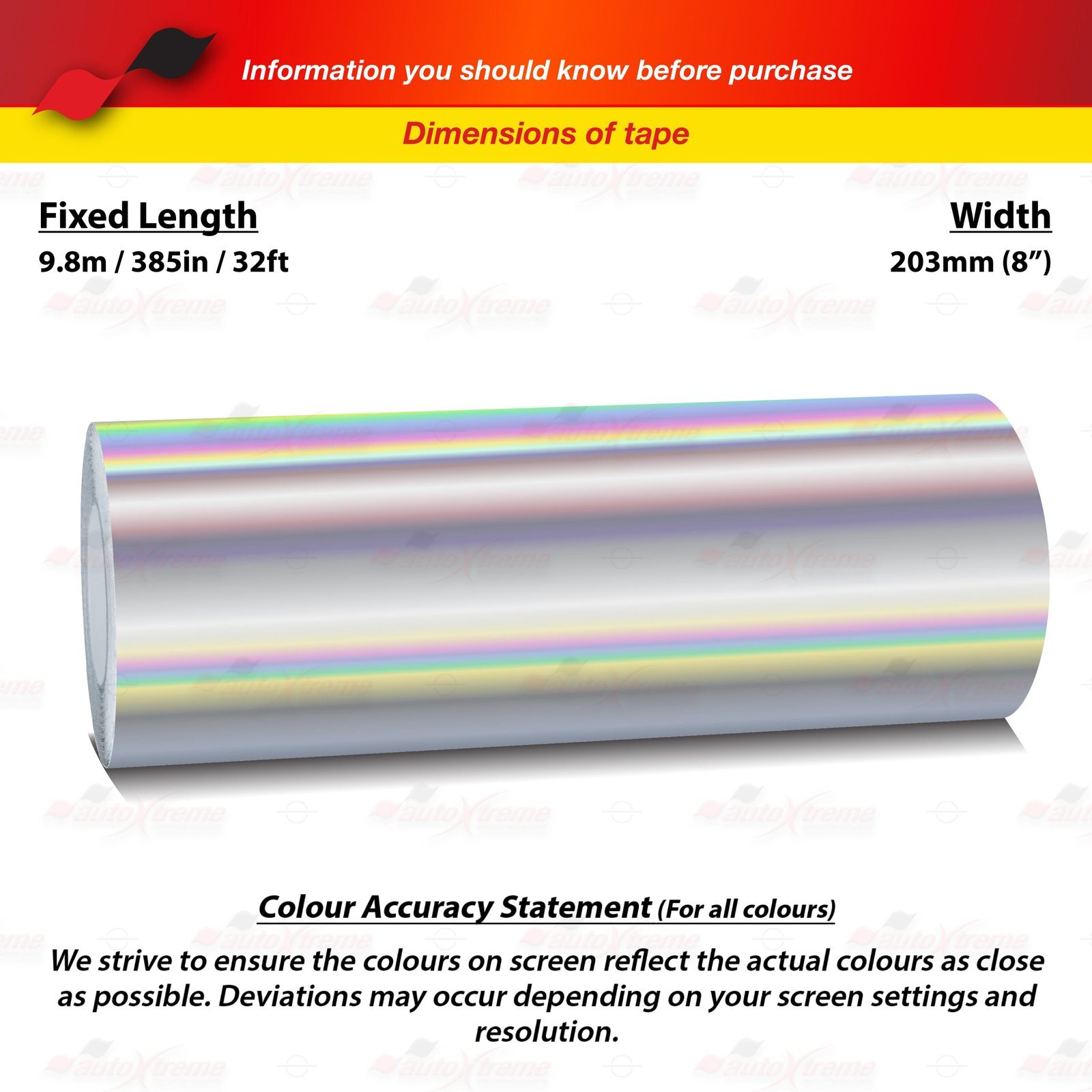 8″ Roll Vinyl Pin Stripes DIY Self Adhesive Line Car Tape Decals Stickers 203mm