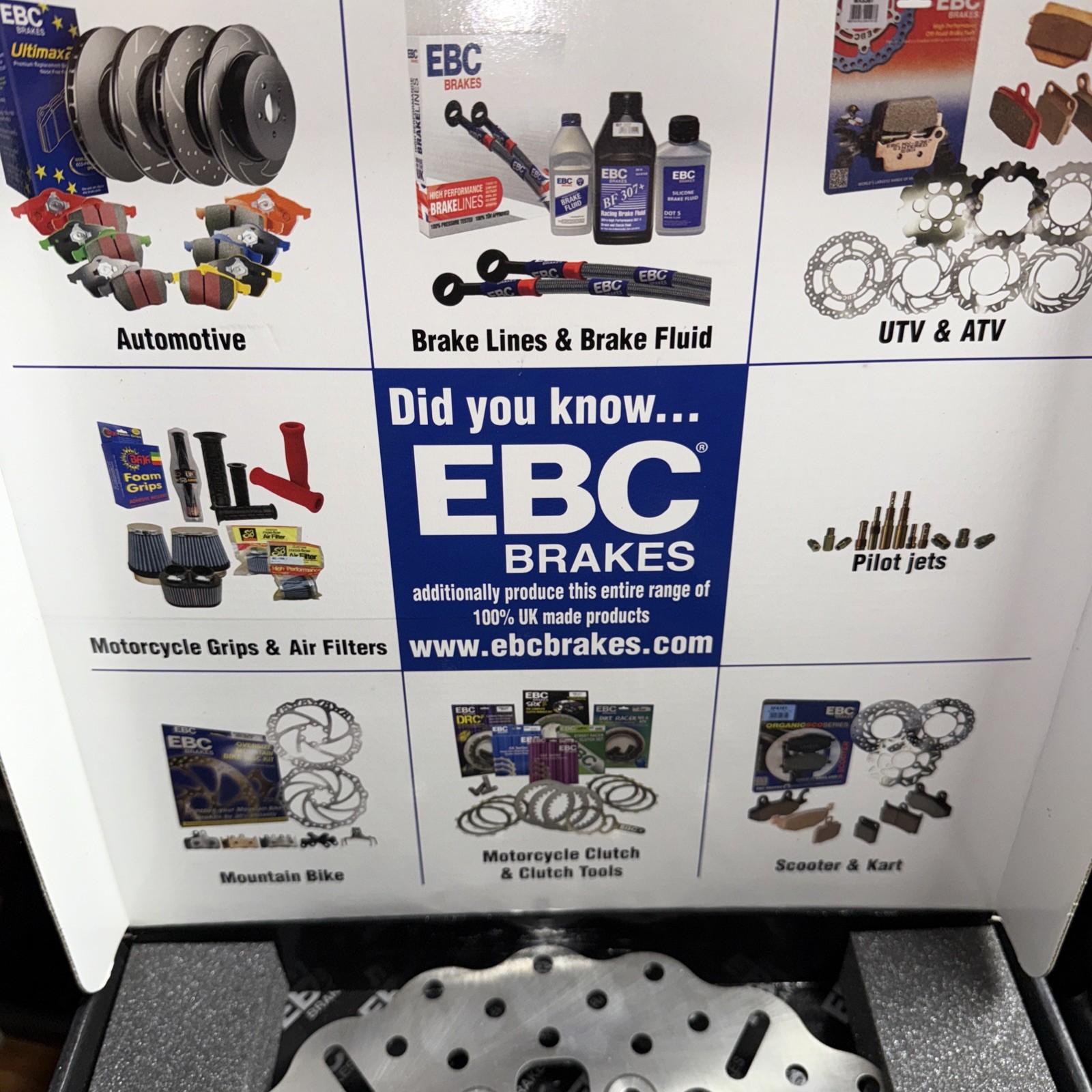 EBC Brake Rotor – Polished Carrier FSD027C for Superior Performance
