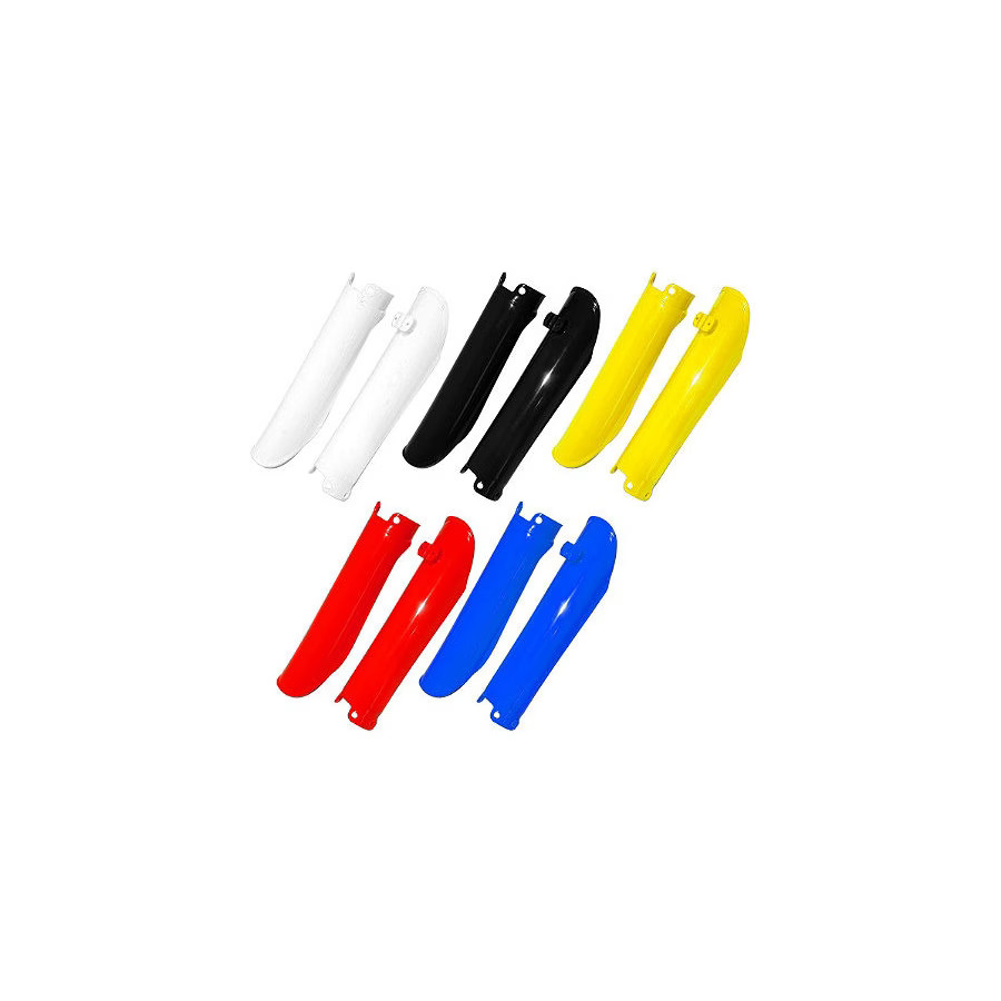 UFO Front Fork Guard Set – White SU03998-041