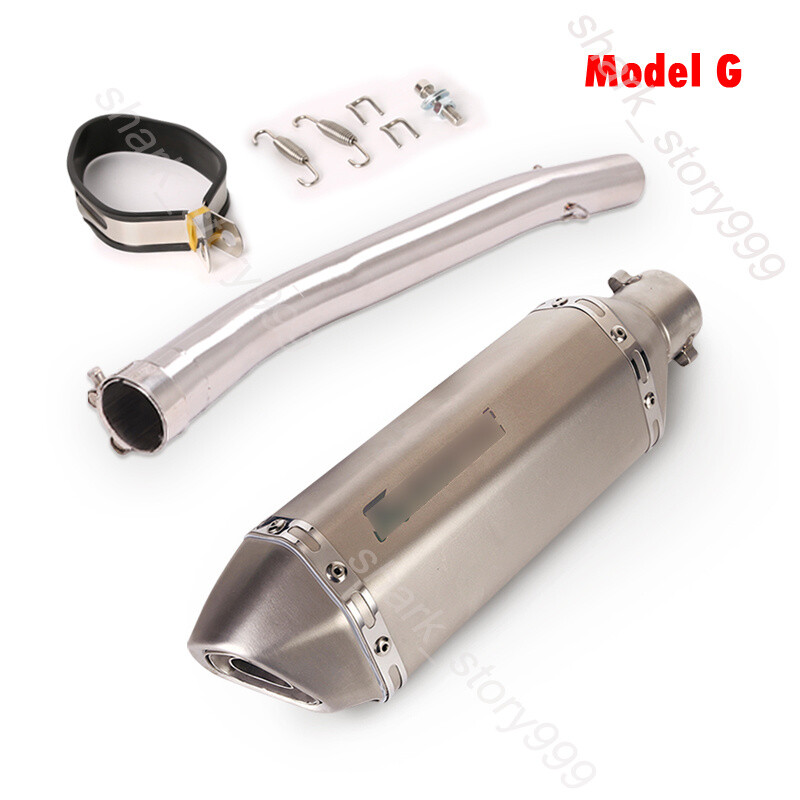 Slip On For Honda CBR600 F4i 2001-2007 Exhaust Mid Pipe 51mm Muffler DB Killer