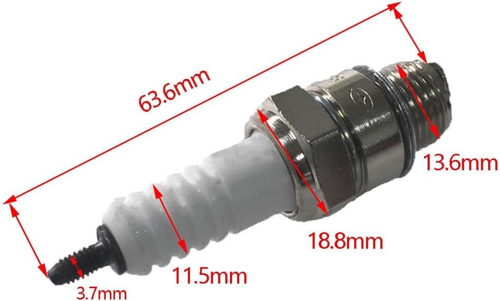 50mm CNC Cylinder HeadCover Piston For 100cc 2 Stroke Engine Motorized Bicycle