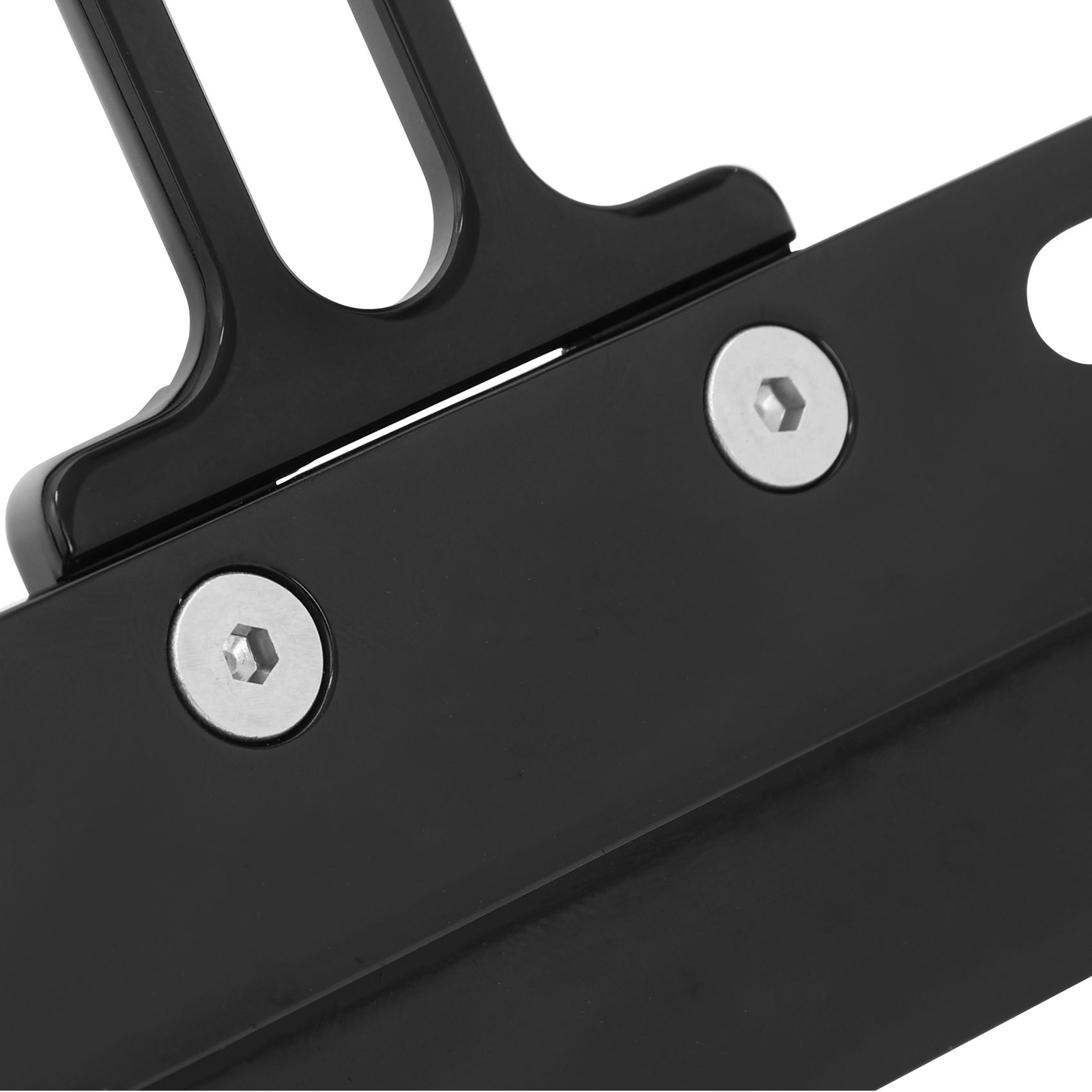 License Plate Holder Bracket Fit For Harley Softail Fat Boy 99-25 Dyna 1999-2017