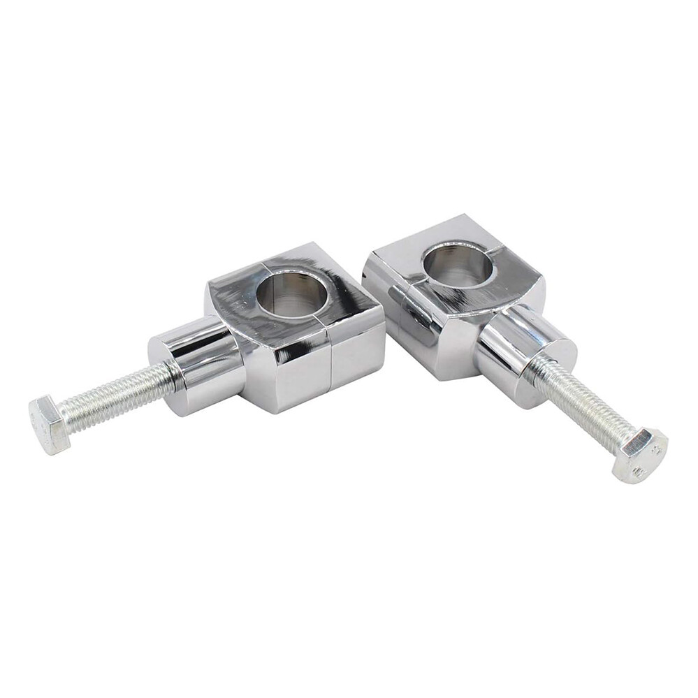 1″ Handlebar Mount Clamp Risers for Honda Shadow VT600 VT750 VT1100 VTX1300 1800