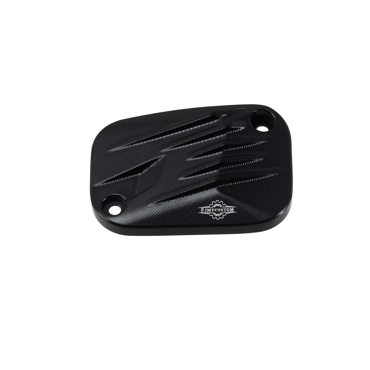 ‎Anodized Black Thunder Style Brake Reservoir Top Cover for Harley18+Softail FX