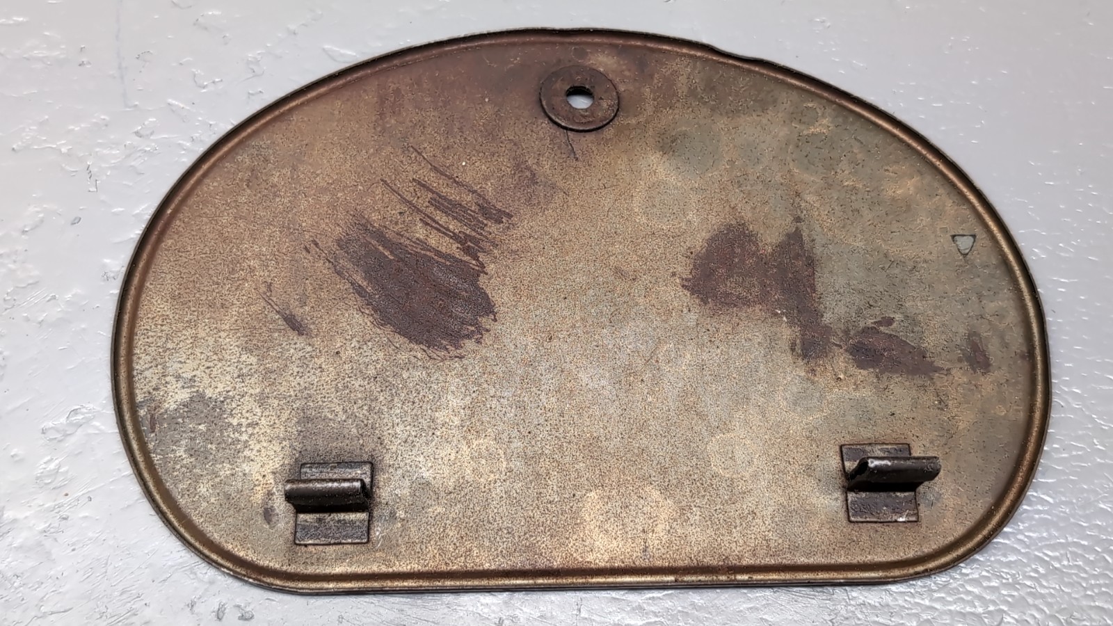 1973-1976 HONDA XR75 OEM SIDE NUMBER PLATES SET