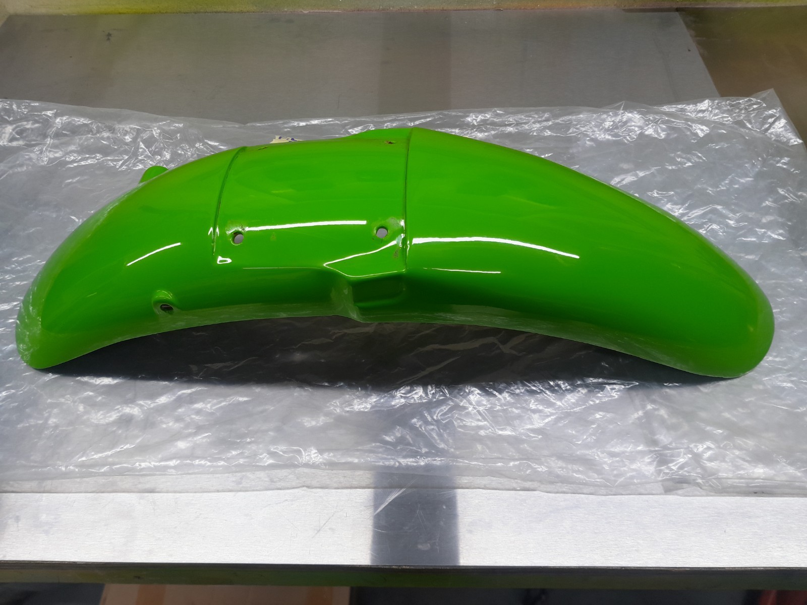 Kawasaki KR-1S KR1 Fender L.GREEN 35004-1252-7F replacement made in Fibreglass