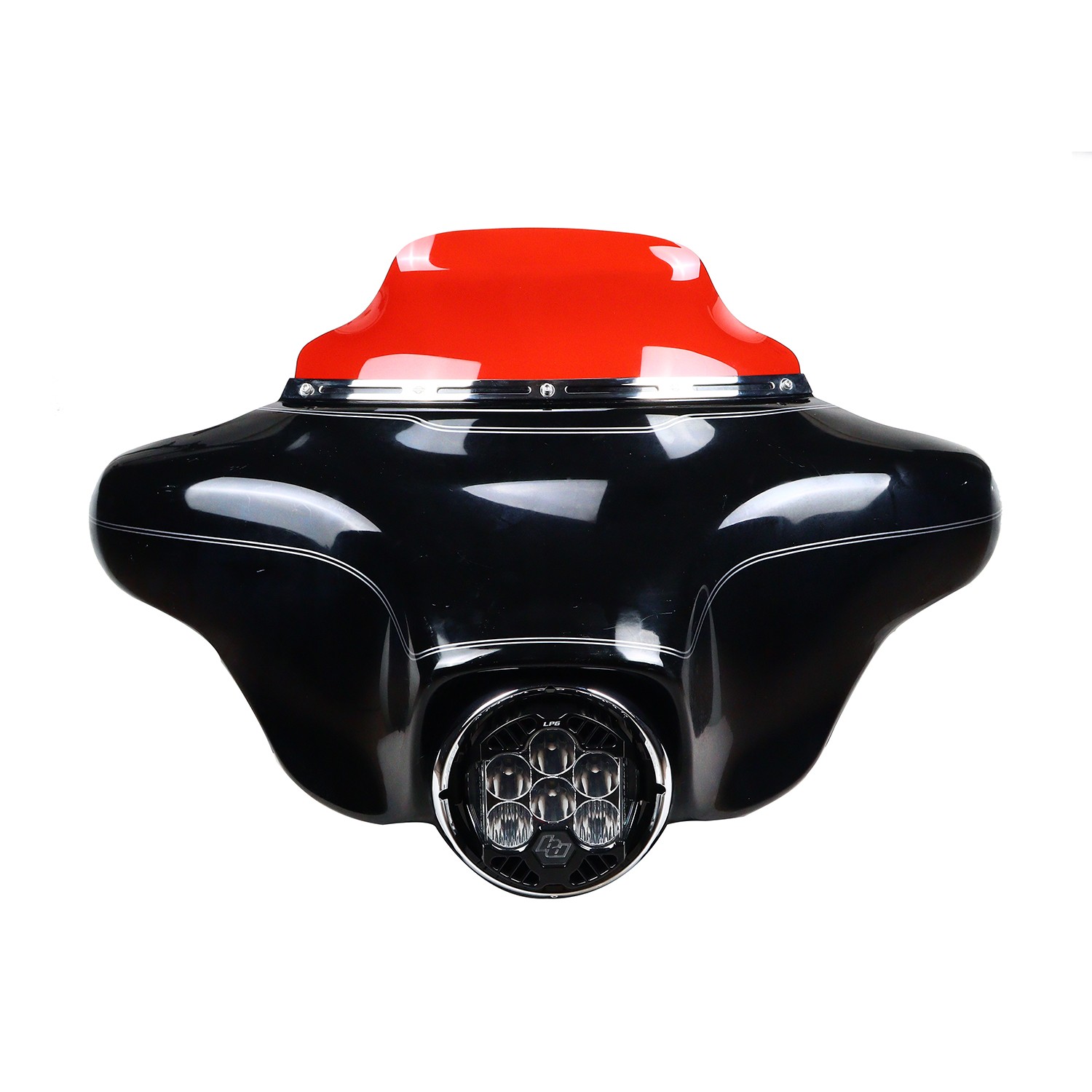 8.0″ Red Windshield for Harley 1996-13 Street Glide Electra Glide FLHTCUTG FLHTK