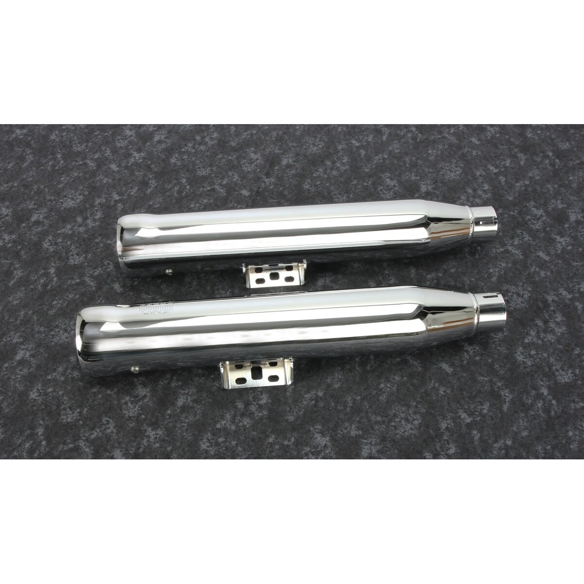 Cobra Chrome Neighbor Hater Slip-On Mufflers – 6048 (no ship to CA)
