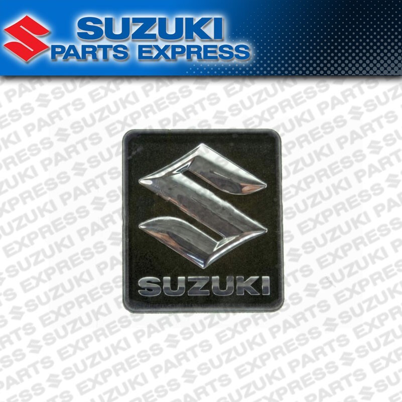 NEW OEM SUZUKI “S” EMBLEM FITS MUTIPLE BIKES CHECK FITMENT CHART 68281-47HA0
