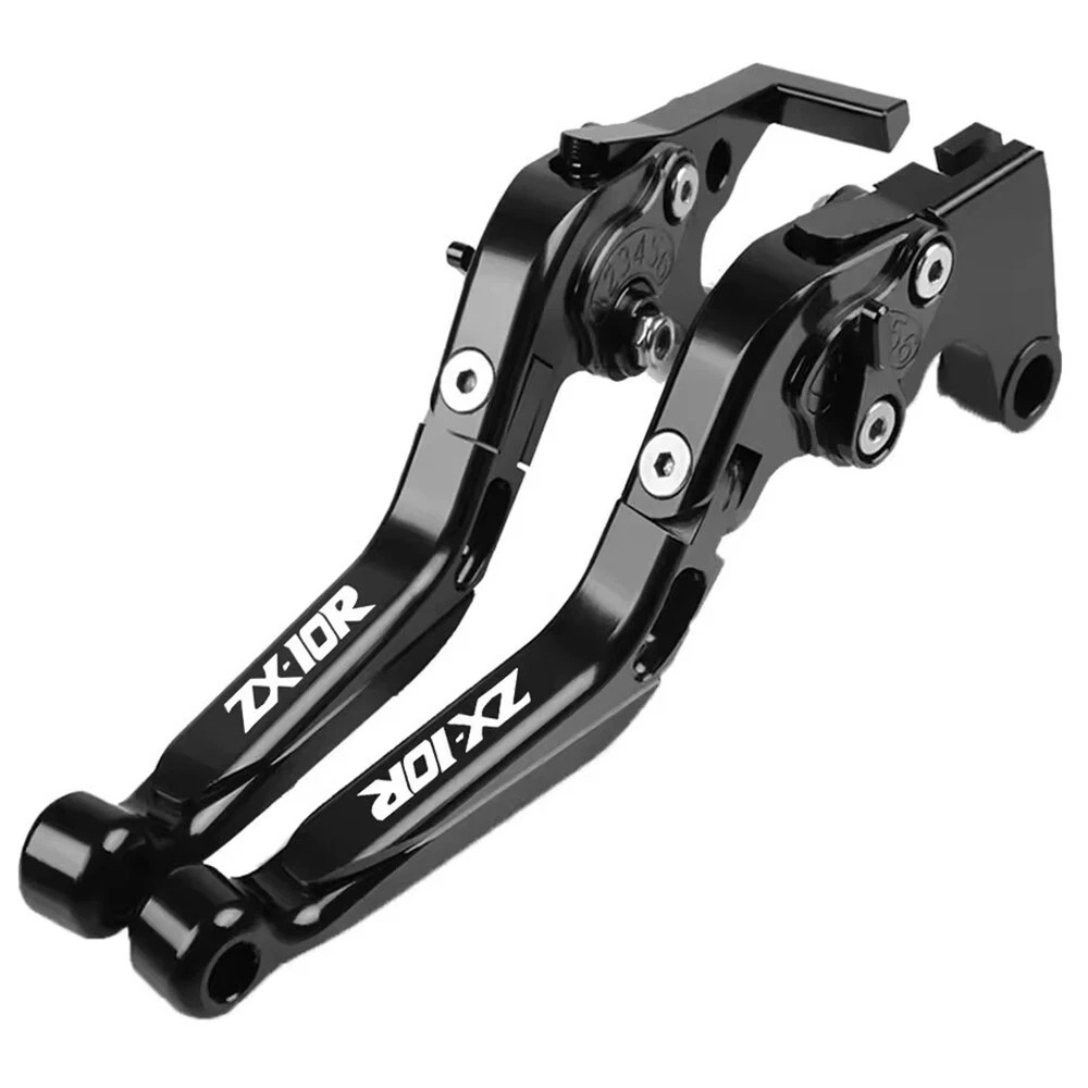 CNC Folding Extending Brake Clutch Levers For Kawasaki Ninja ZX-10R 2004-2018