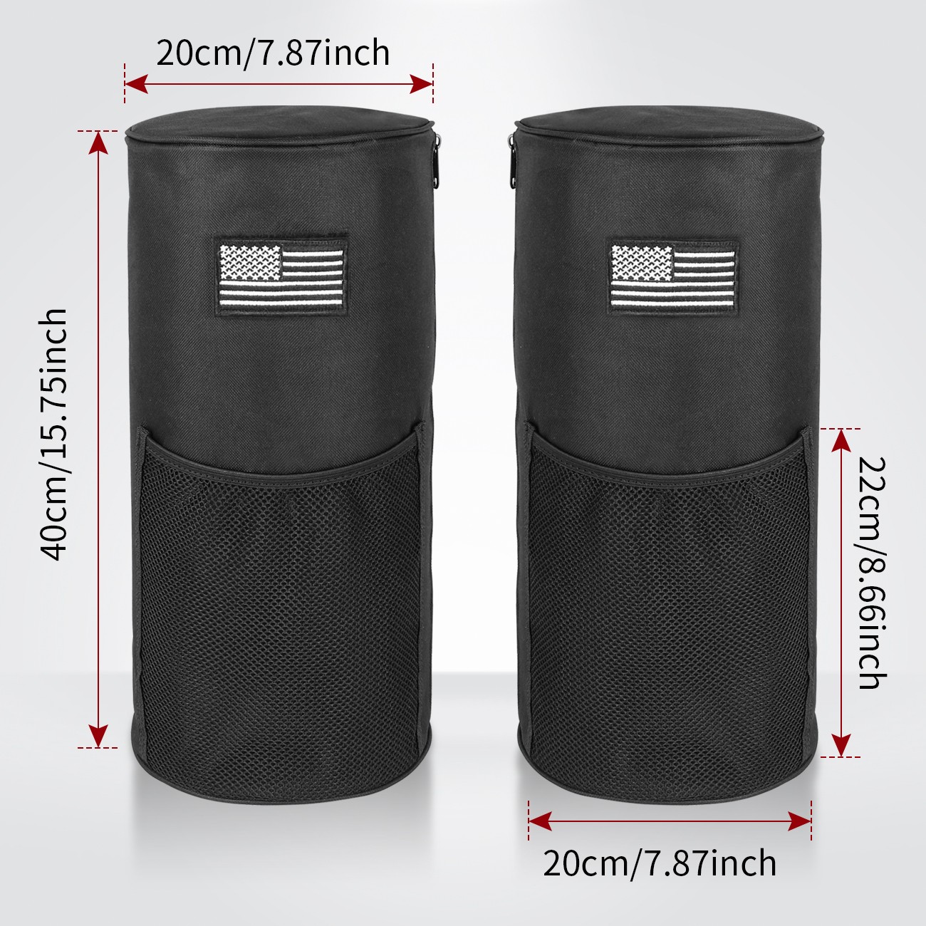Roll bar Storage Bags Hardtop Organizer For JeepWrangler TJ /Gladiator 2007-2024