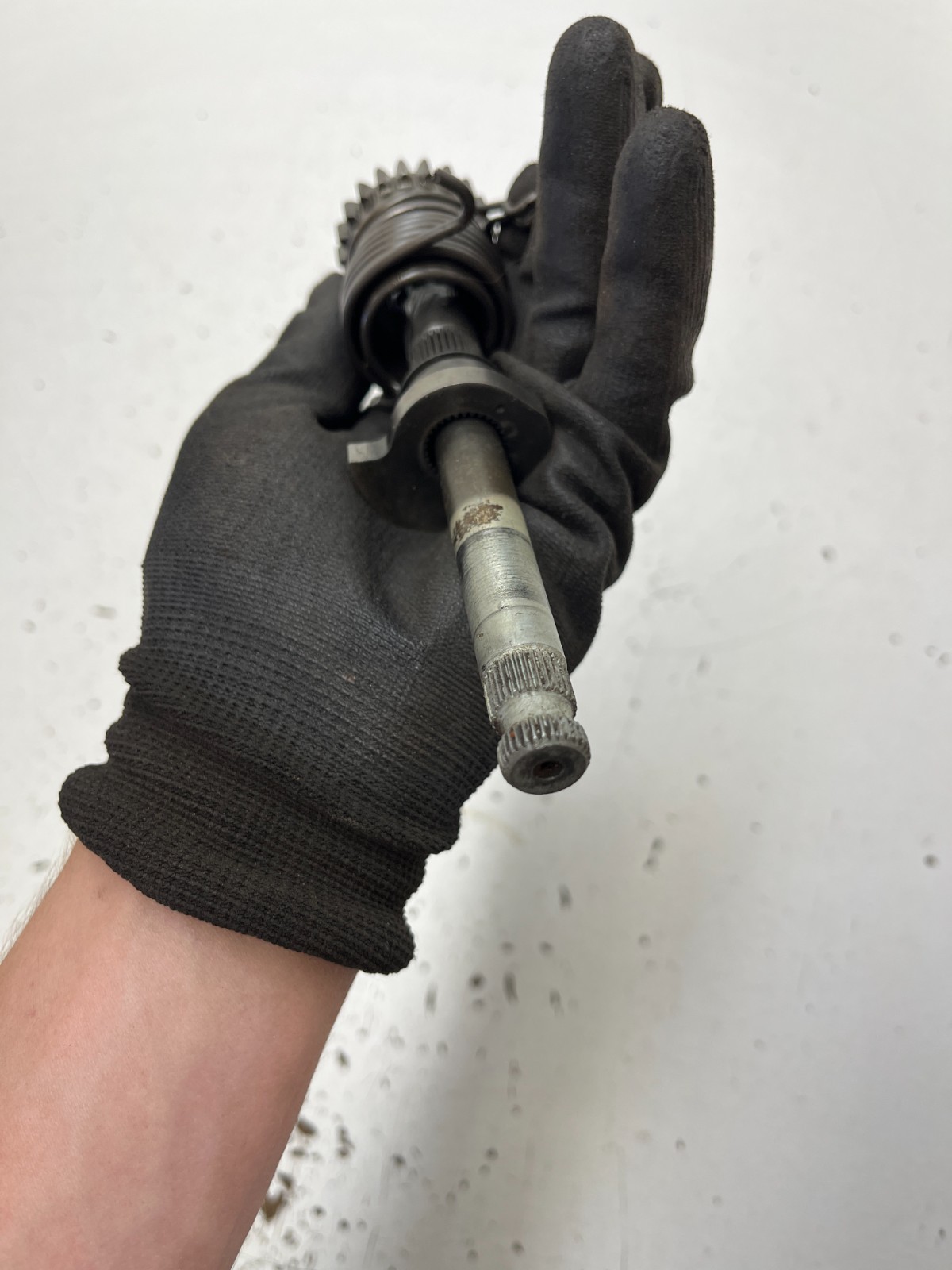 83 1983 Honda Passport 70 C70 OEM GOOD Kickstart Gear Assembly Kick Start Shaft
