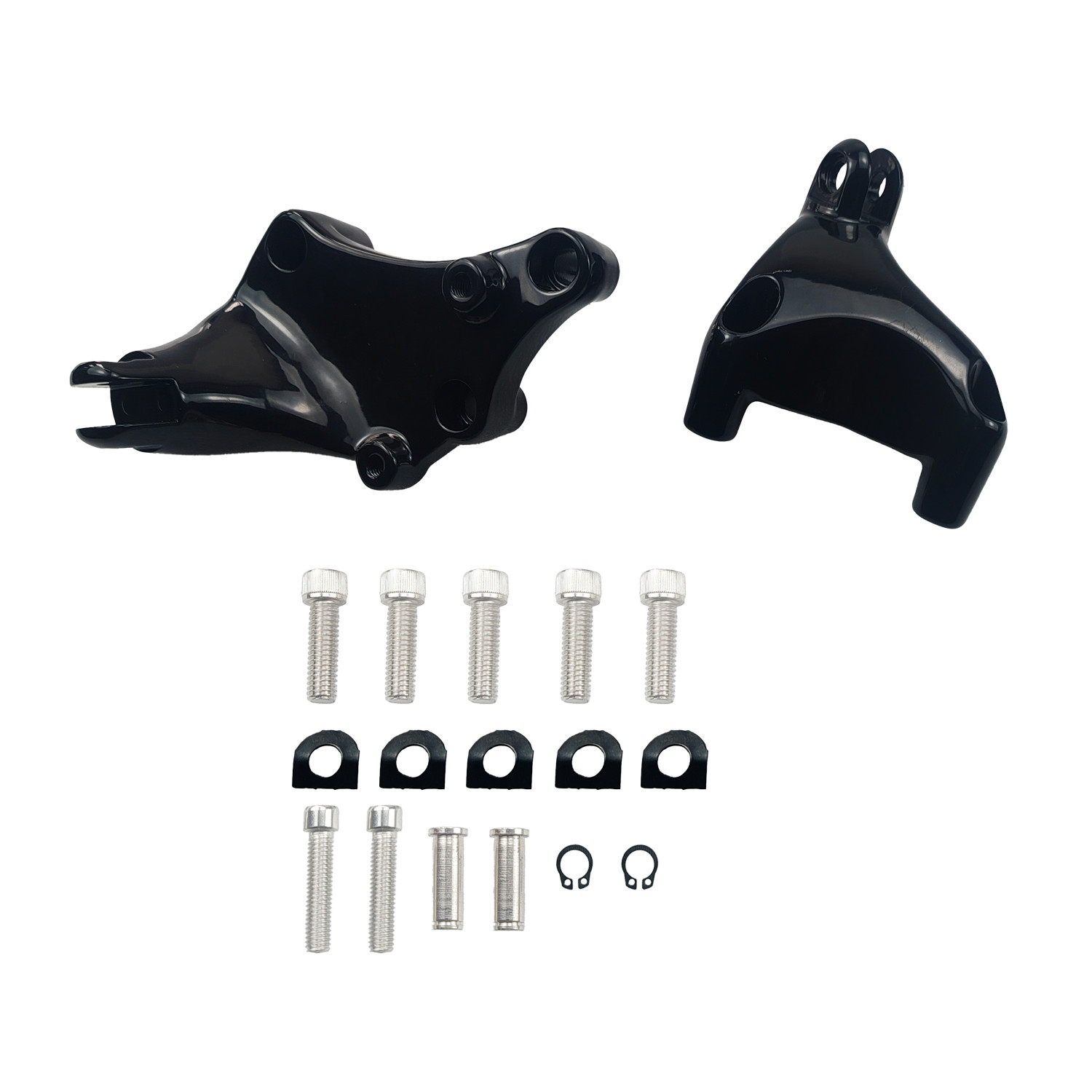 Passenger Foot Peg Mount Bracket Fit for Harley Sportster XL883 XL1200 2014-2022