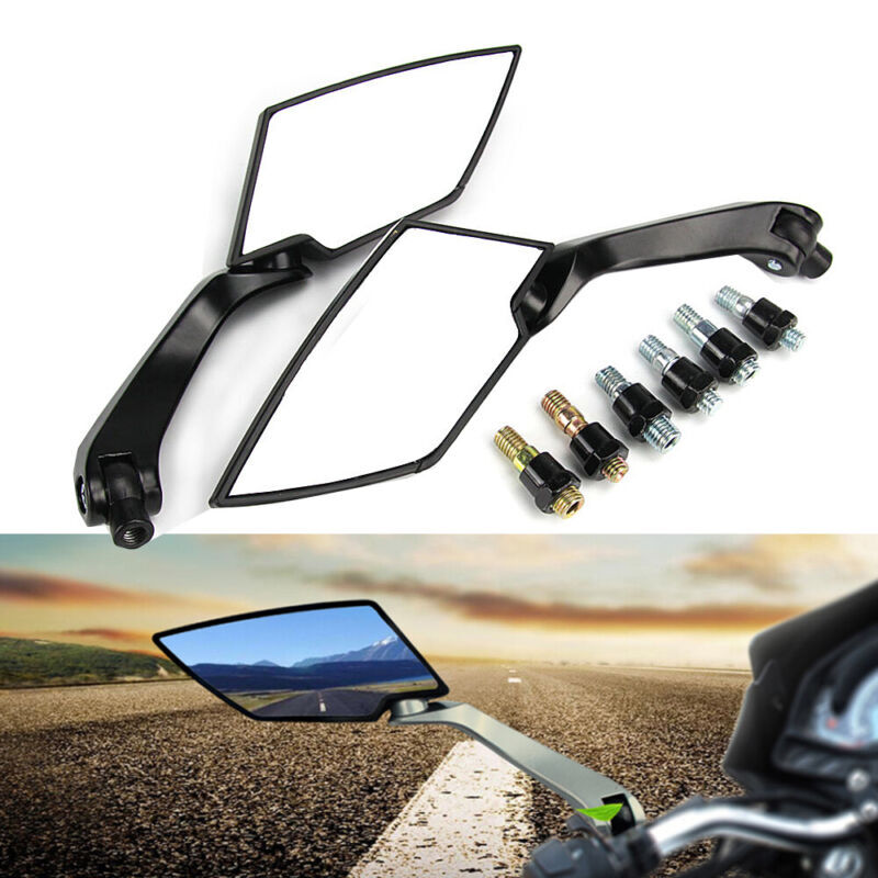 For CF-Moto CFORCE 1000 800 600 550 520 400 ATV Rearview Side Wing Mirrors Black