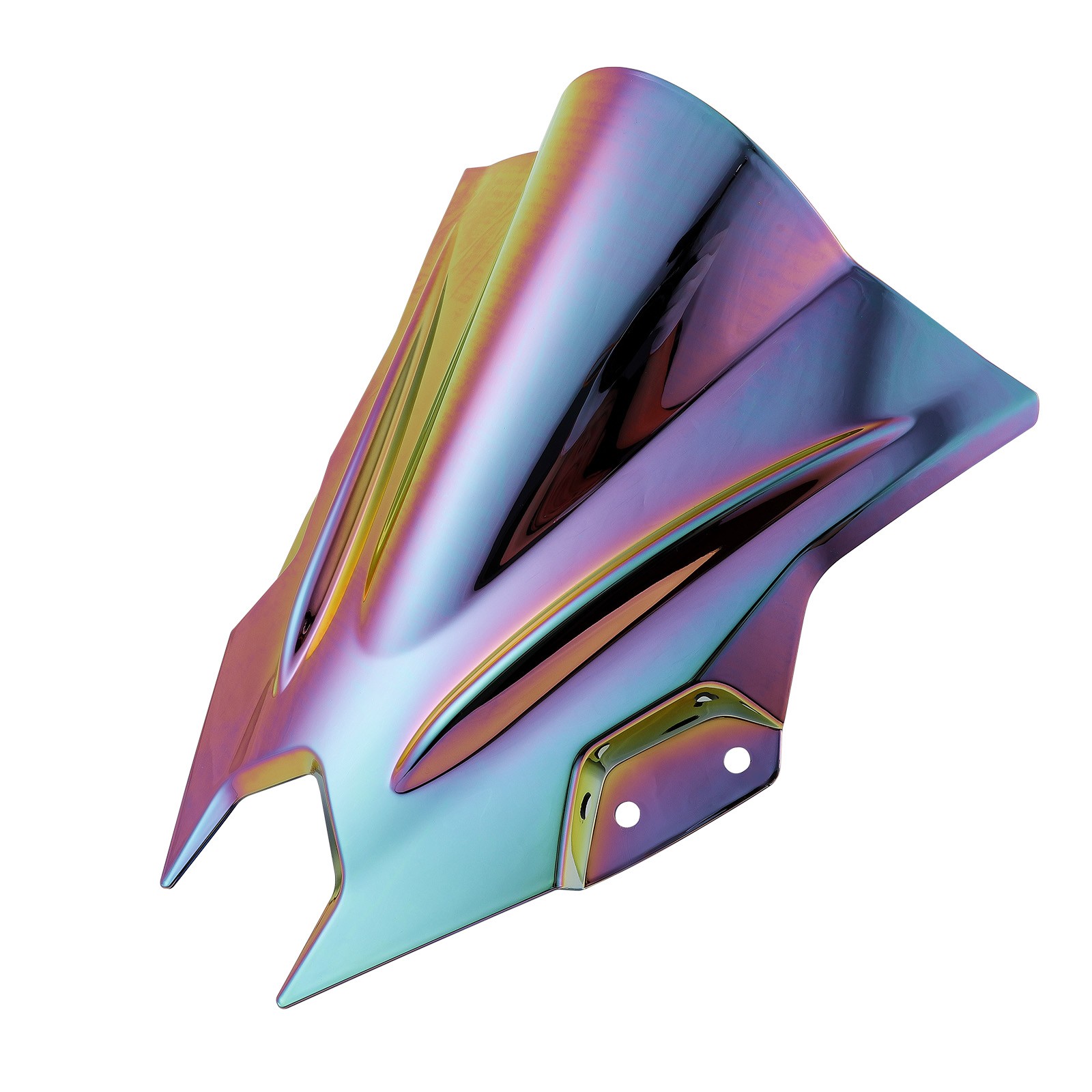 Colorful Double Bubble Windscreen For Kawasaki Ninja 500 ABS KRT 2024 2025 2026