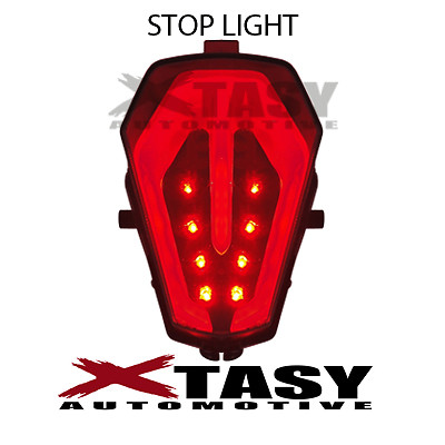 Integrated Led Tail Light Suzuki GSXR1000/GSXR1000R BLK /SMK 2017,2018,2019,2020