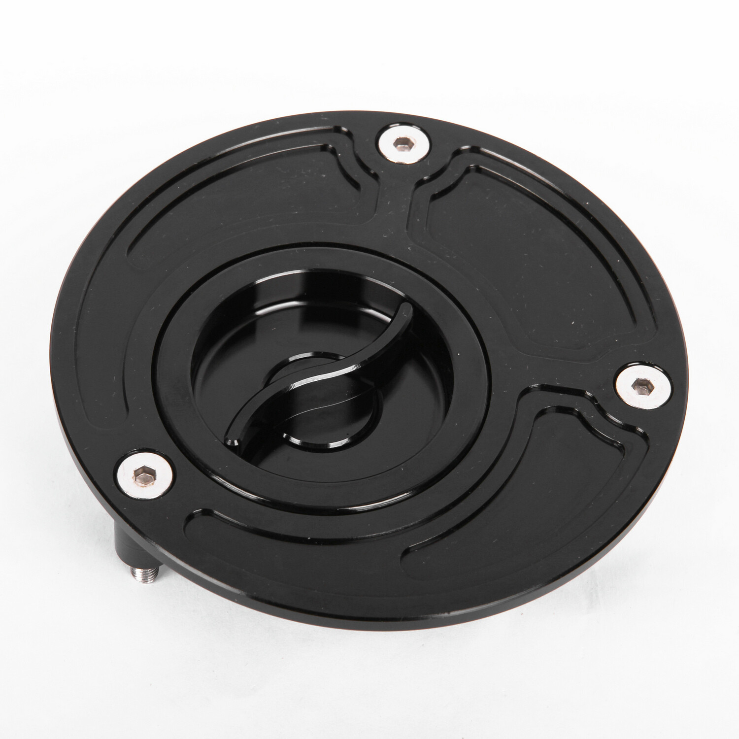 CNC Keyless Fuel Gas Tank Cap For Yamaha R6/R6S/R1/R3/R125/R25 MT-07/09 FZ-07US