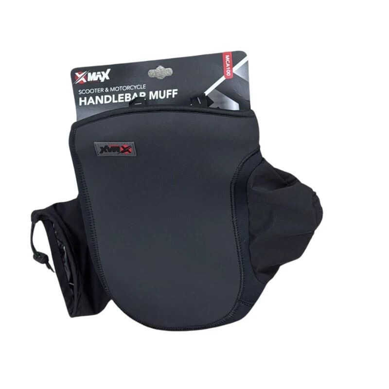 Handlebar Muff Waterproof Cold-Weather Handlebar Cover with Clear Control Panel