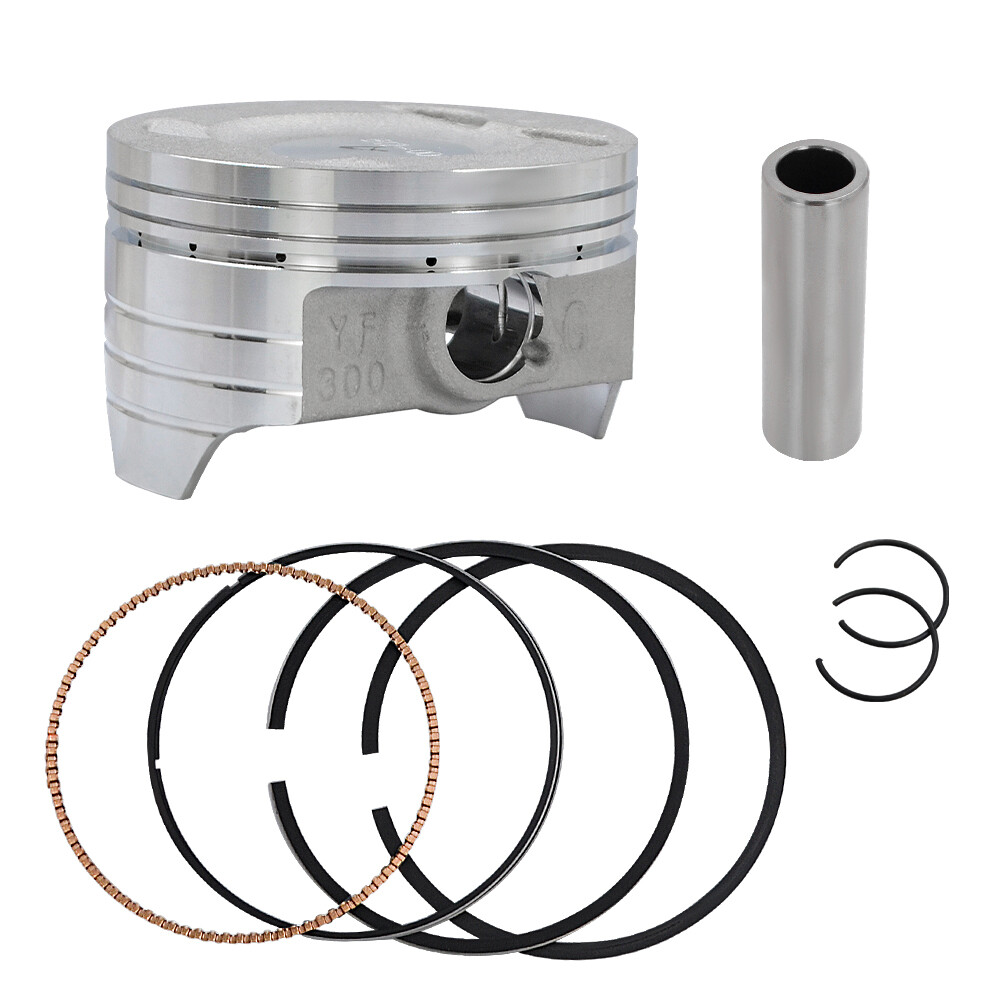 Piston Rings Pin Clips Kit STD Bore 78mm For Kawasaki KLX300 KLX300R 1997-2008