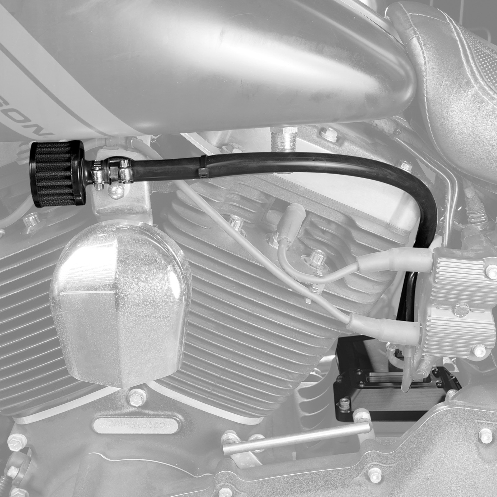 NICECNC Transmission Top Cover Kit For Harley M8 Road Glide Custom FLTRX 2010-13