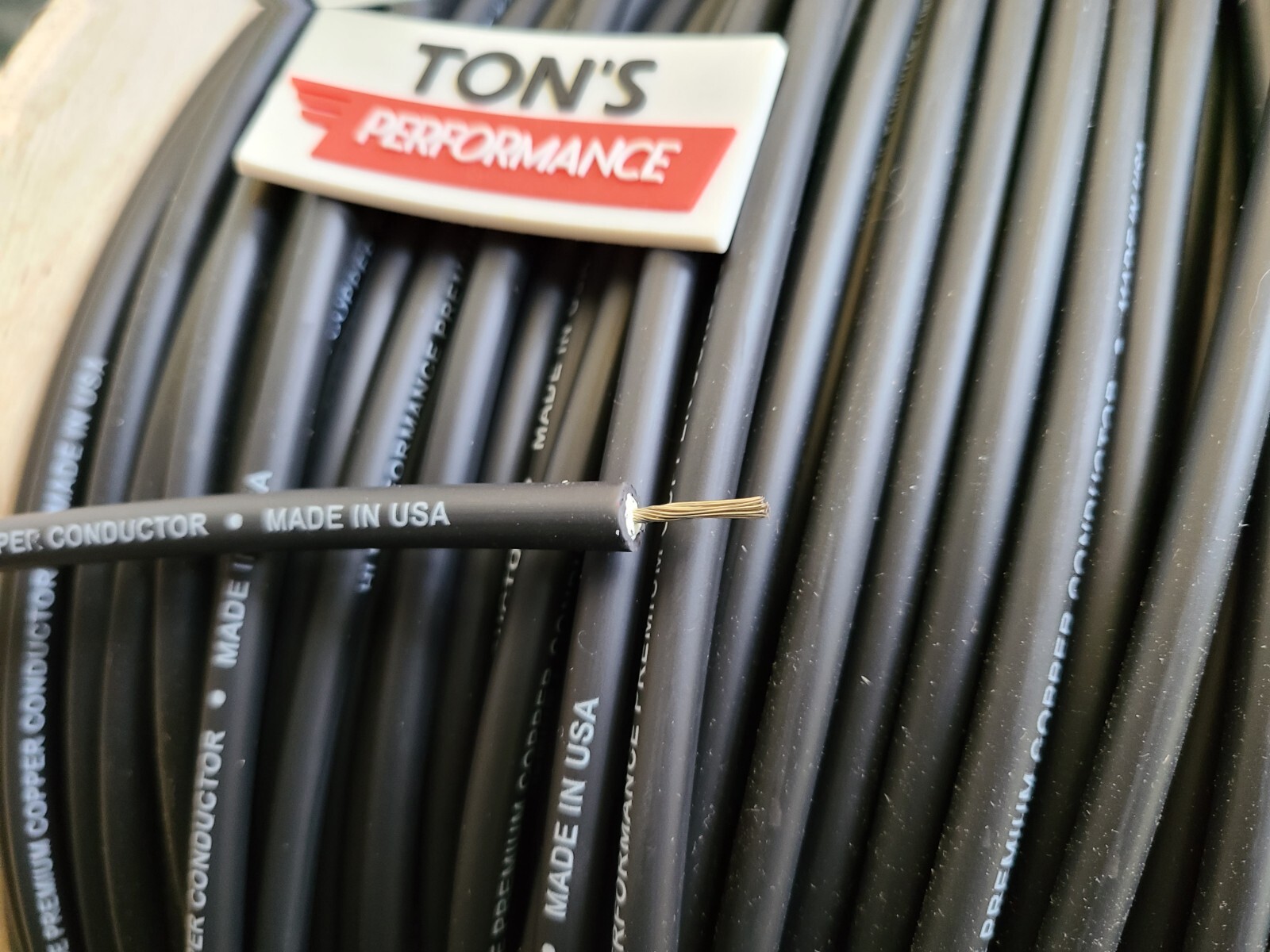 Spark Plug Wire 7mm EPDM Tinned Copper multi-strand Solid Core Lead By The Foot