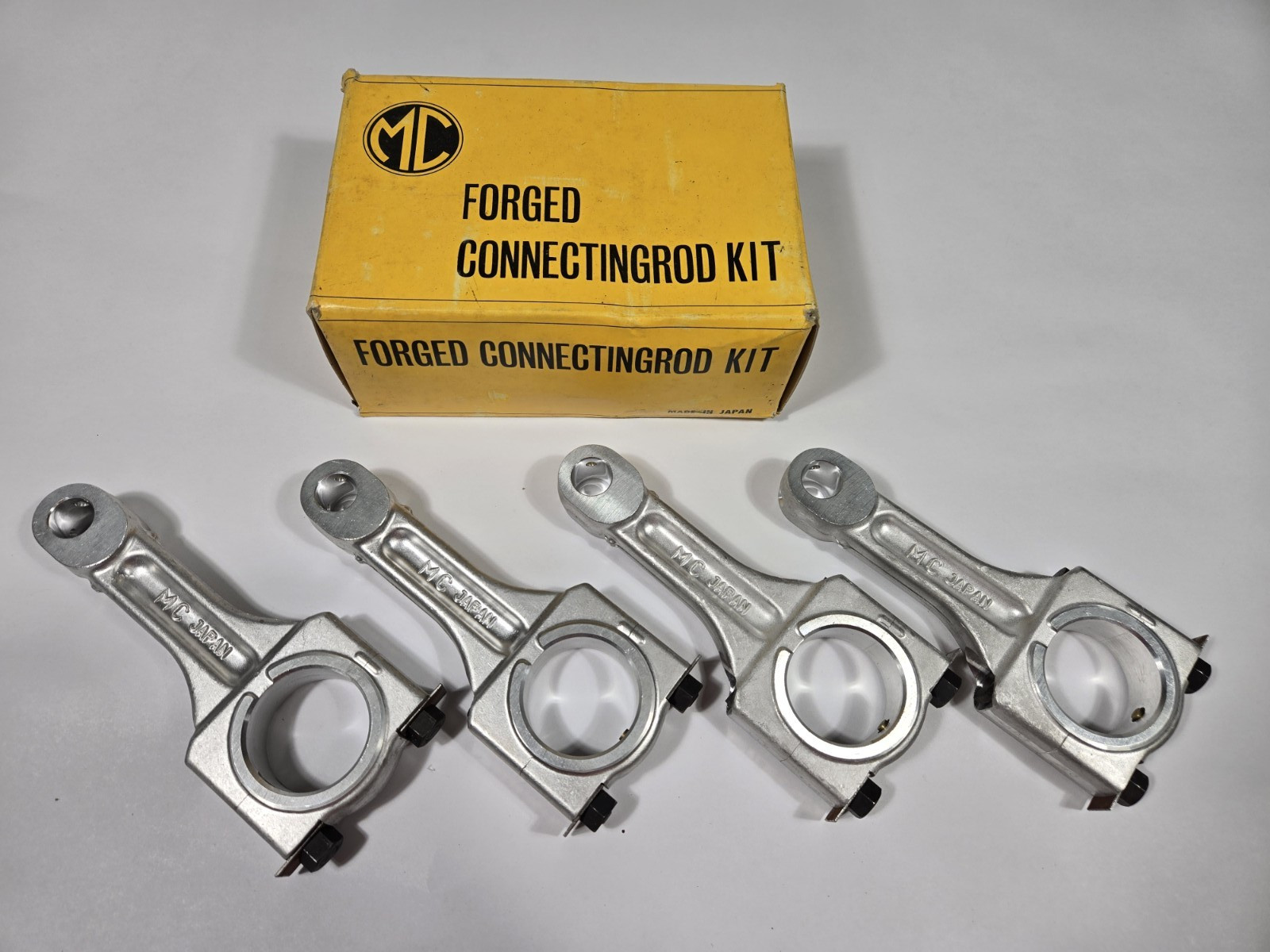 NOS 1969-78 Honda CB750 Aluminum Forged Connecting Rod Kit, CB750K CB 750 Set