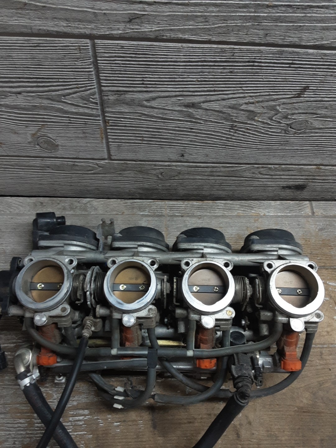 02-03 03 YAMAHA R1 THROTTLE BODY BODIES JR-703