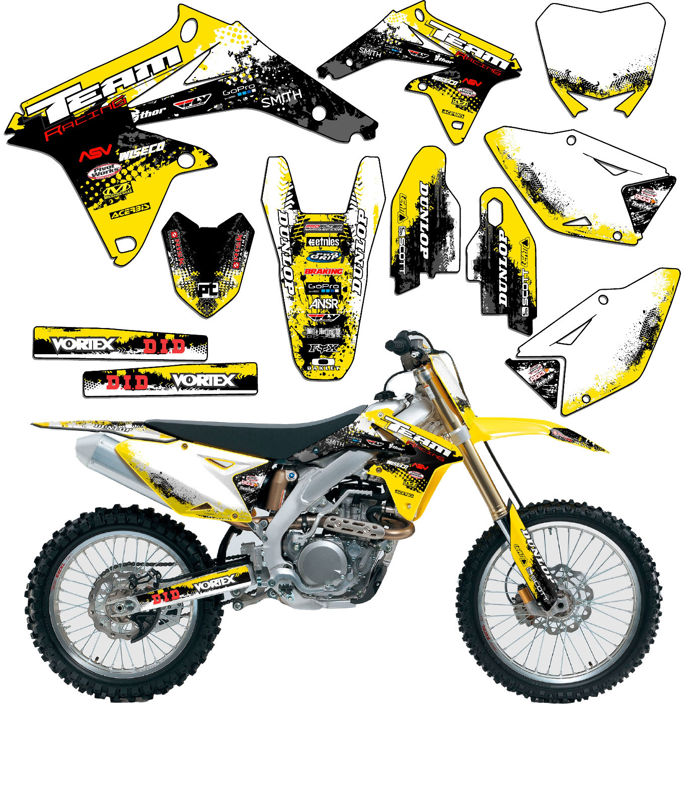 2005-2020 SUZUKI RM 85 RM85 GRAPHICS DECALS 2019 2018 2017 2016 2015 2014 2013