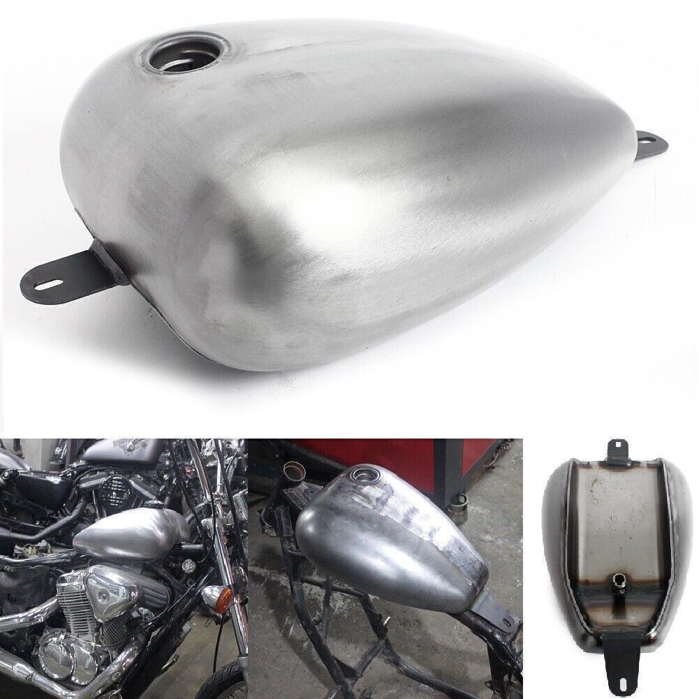 Handmade 10L Fuel Gas Tank for HONDA Sportster Steed 400 VT600 1.5mm Steel Plate