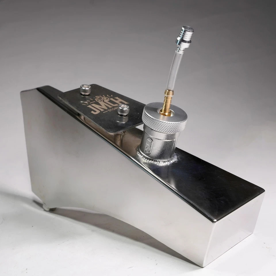 JMCH JM-SSGT-MM80/105 Stainless Steel 1.1L Mini Bike Gas Tank for Mega Moto New